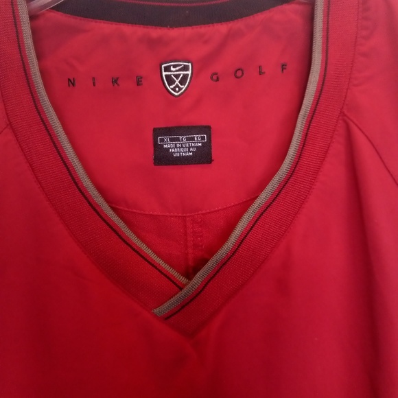 Nike Other - Nike Golf Men's Short Sleeve Windbreaker Shirt XL